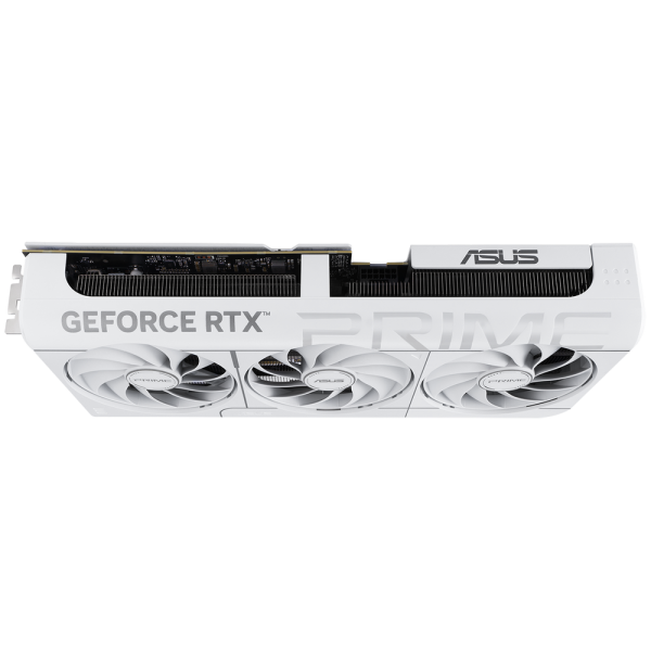 Видеокарта ASUS RTX5070 PRIME WHITE OC 12GB GDDR7 192bit 3xDP 1xHDMI 3FAN RTL (PRIME-RTX5070-O12G-WHITE)