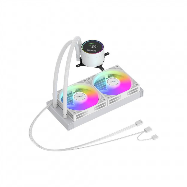 Жидкостная система охлаждения Coolleo ICE Fairy DIG 240 LITE WH (DIG-240-LITE-WH)