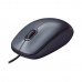 Мышь проводная Logitech M90 Dark Grey[910-001795]