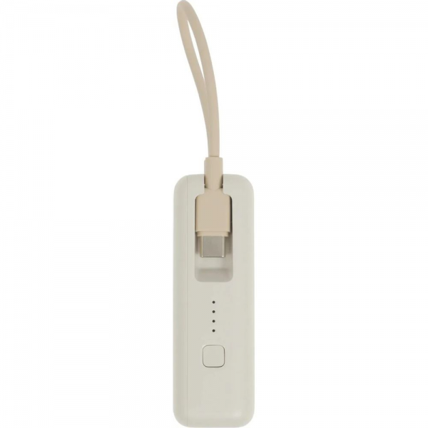 Внешний аккумулятор со встроенным кабелем Xiaomi 33W Power Bank 10000mAh (Integrated Cable) бежевый