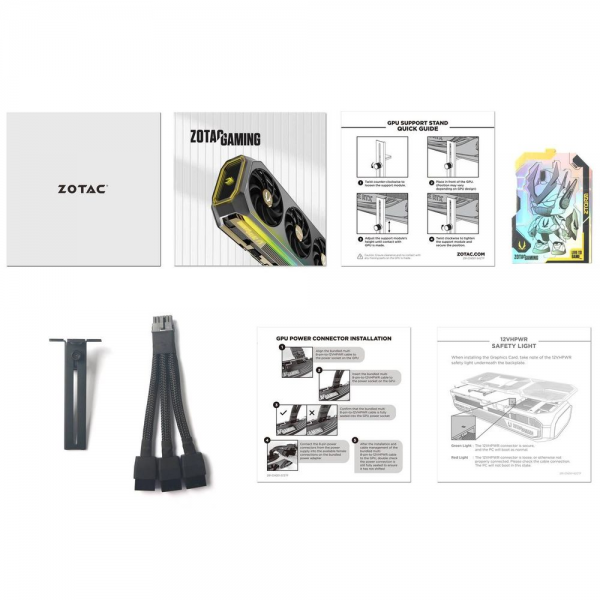 Видеокарта Zotac RTX5080 SOLID CORE OC 16GB GDDR7 256bit 3xDP HDMI PREMIUM PACK
