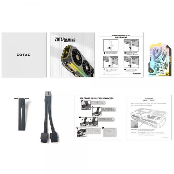 Видеокарта Zotac RTX5070 SOLID OC 12GB GDDR7 192bit 3xDP HDMI 3FAN PREMIUM PACK