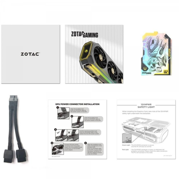 Видеокарта Zotac RTX5070 TWIN EDGE OC 12GB GDDR7 192bit 3xDP HDMI 2FAN PREMIUM PACK