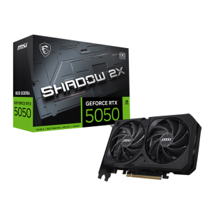 Видеокарта MSI RTX5050 SHADOW 2X OC 8GB GDDR6 128bit 3xDP HDMI 2FAN RTL
