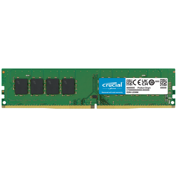 Модуль памяти Crucial 8GB Basic UDIMM DDR4-3200 (PC4-25600) CL19 1.2V