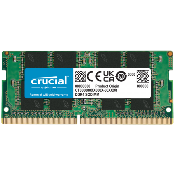 Модуль памяти Crucial 8GB Basic SODIMM DDR4-3200 (PC4-25600) CL19 1.2V