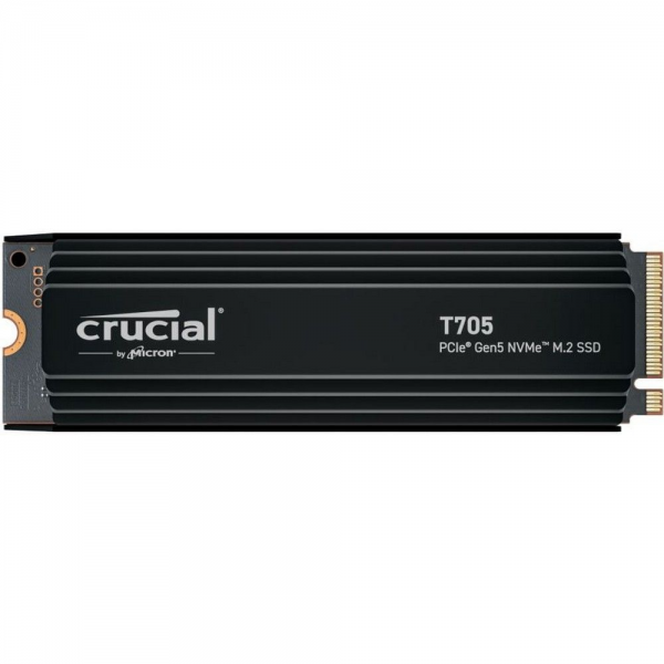 Твердотельный накопитель SSD Crucial T705 1TB PCIe Gen5 NVMe M.2 SSD with heatsink CT1000T705SSD5