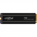 Твердотельный накопитель SSD Crucial T500 1TB PCIe Gen4 NVMe M.2 SSD with heatsink CT1000T500SSD5