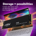 Твердотельный накопитель SSD Crucial P310 500GB PCIe Gen4 NVMe 2280 M.2 SSD CT500P310SSD8