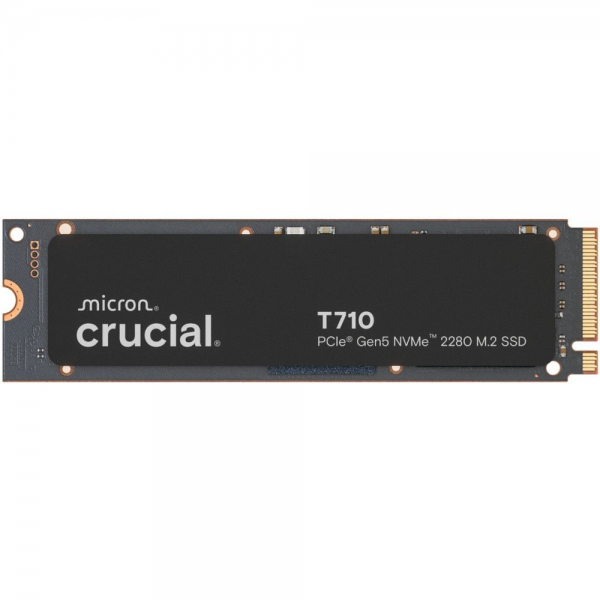Твердотельный накопитель SSD Crucial T710 1TB PCIe Gen5 NVMe 2280 M.2 SSD CT1000T710SSD8