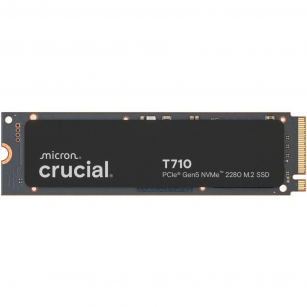 Твердотельный накопитель SSD Crucial T710 2TB PCIe Gen5 NVMe® 2280 M.2 SSD CT2000T710SSD8