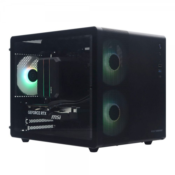 Компьютер Raskat STRIKE 520 (Intel Core i514400F, RAM 32GB, SSD 1TB, NVIDIA RTX 5060 8GB, noOS, black)
