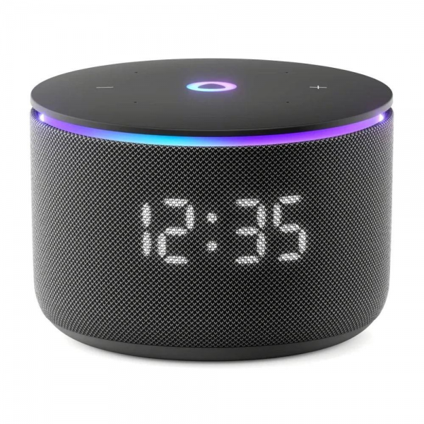 Умная колонка Яндекс Станция Мини 3 Про с Алисой, Zigbee, черный ( YNDX00059BLK)