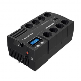 Источник бесперебойного питания (ИБП) CyberPower Bad Pack Line-Interactive CyberPower BR700ELCD 700VA/420W USB/RJ11/45/USB charger A (4+4 EURO)  bp