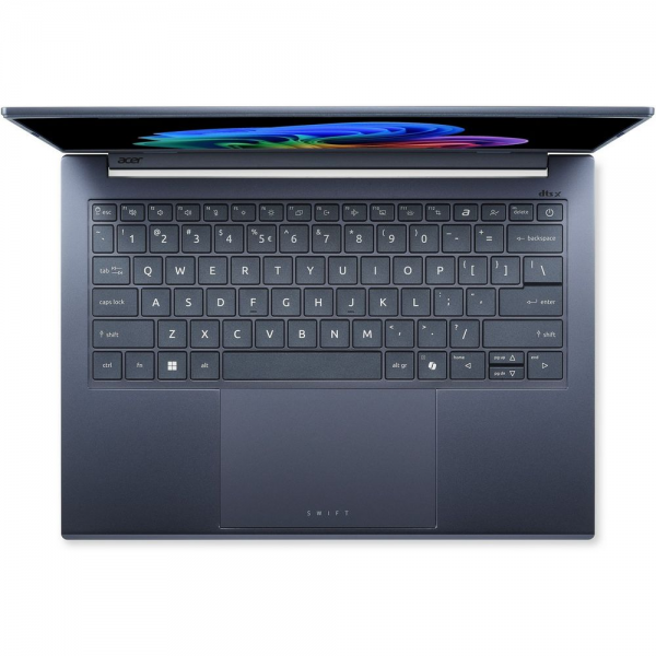 Ноутбук Acer Swift Go 14 AI SFG14-75-58NB Intel Core Ultra 5 226V/16Gb (soldered D5)/SSD1Tb/UMA/14"/OLED/WUXGA/1920x1200/60Hz/NoOS/Blue/1.24kg