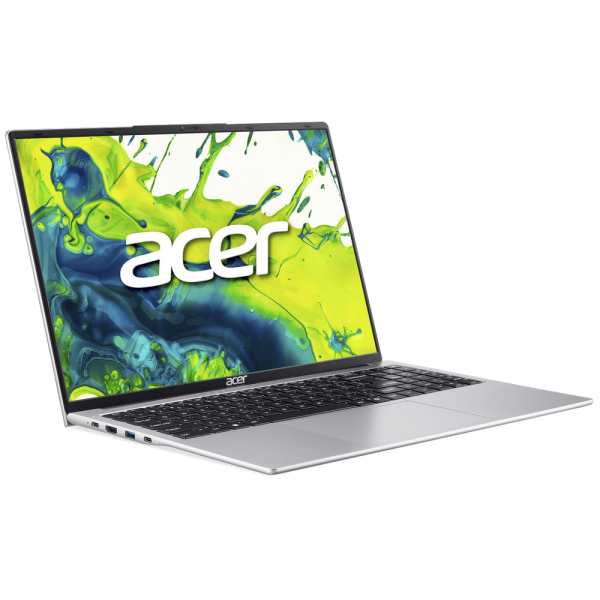 Ноутбук Acer Aspire Lite 16 AL16-54P-59ZA Intel Core 5 120U/32Gb (2*16 D5)/SSD512Gb/UMA/16"/IPS/WUXGA/1920x1200/60Hz/NoOS/RJ-45/Silver/1.53kg