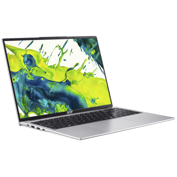Ноутбук Acer Aspire Lite 16 AL16-54P-59ZA Intel Core 5 120U/32Gb (2*16 D5)/SSD512Gb/UMA/16"/IPS/WUXGA/1920x1200/60Hz/NoOS/RJ-45/Silver/1.53kg