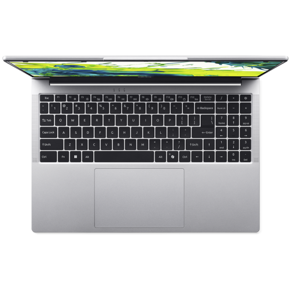 Ноутбук Acer Aspire Lite 16 AL16-54P-59ZA Intel Core 5 120U/32Gb (2*16 D5)/SSD512Gb/UMA/16"/IPS/WUXGA/1920x1200/60Hz/NoOS/RJ-45/Silver/1.53kg