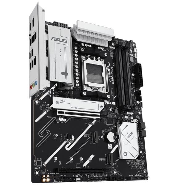 Материнская плата ASUS PRIME B850-PLUS AM5 ATX 4xDDR5 2xPCIEx16 3xM.2 USB-C DP HDMI 2.5GLAN