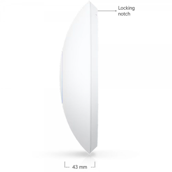 Точка доступа Wi-Fi Ubiquiti UniFi 7 AP Long Range 2,4+5 ГГц, Wi-Fi 7, 3х3 MU-MIMO, 802.3af, 1х 2,5G RJ45
