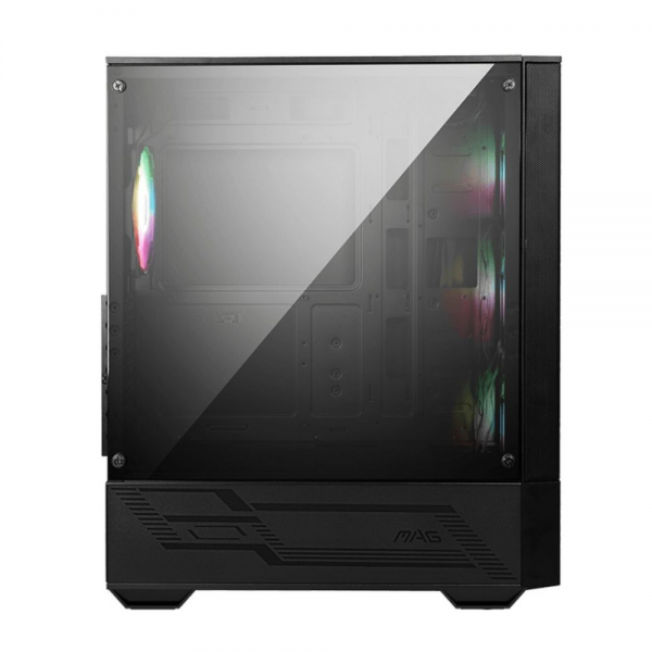 Корпус для ПК MSI Bad Pack MAG FORGE 112R Mid-Tower, ATX, 2xUSB 3.2, Audio I/O, 4x120mm ARGB Fan,6-ch Light controller metal MESH, Up to 330mm GPU, Tempered Glass (949679) Front bp