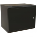 Шкаф Hyperline WRline WR-TW-1545-SR-RAL9004 настенный 19-дюймовый (19"), 15U, 775x600х450мм, цельнометаллическая дверь с замком, цвет черный (RAL9004) (разобранный)