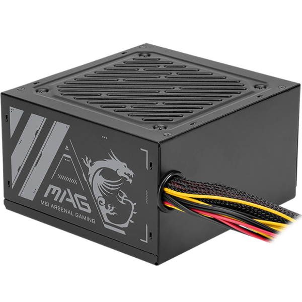Блок питания ПК MSI MAG A500N-H 500W, Non-Modular