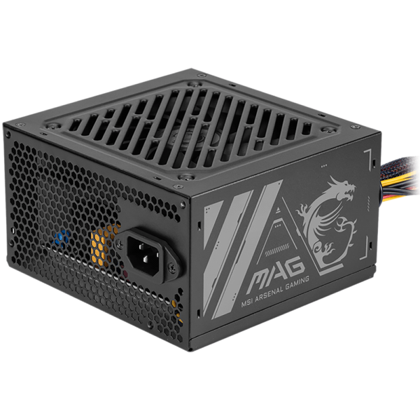 Блок питания ПК MSI MAG A500N-H 500W, Non-Modular