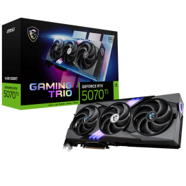 Видеокарта MSI Bad Pack RTX5070Ti GAMING TRIO OC 16GB GDDR7 256bit 3xDP HDMI 3FAN RTL bp