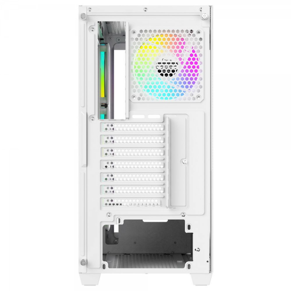 Корпус для ПК Case Ocypus Gamma C72 WH ARGB ATX / win / white / 4 ARGB fans / no PSU / Tempered Glass