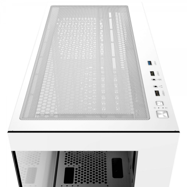 Корпус для ПК Case Ocypus Gamma C72 WH ATX / win / white / no PSU / Tempered Glass