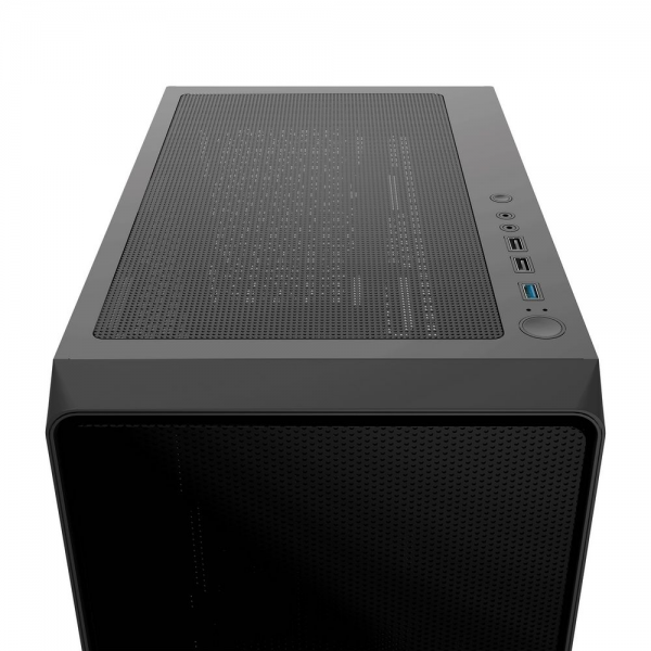 Корпус для ПК Case Ocypus Gamma C60 BK ATX / win / black / no PSU / Tempered Glass