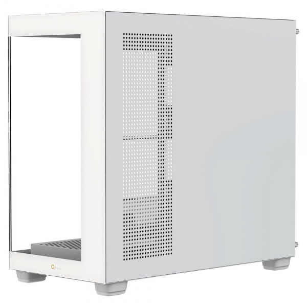 Корпус для ПК Case Ocypus Gamma C52 WH mATX / win / white / no PSU / Tempered Glass