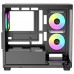 Корпус для ПК Case Ocypus Gamma C52 BK ARGB mATX / win / black / 3 ARGB fans / no PSU / Tempered Glass