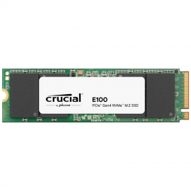 Твердотельный накопитель SSD Crucial E100, 480Gb, M.2 2280, PCIe 4.0 x4, NVMe, R/W 4700/2500