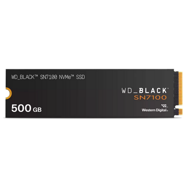 Твердотельный накопитель SSD Western Digital SSD SN7100 M2.2280 PCIe 4.0 500Gb, 6800MBs/5000MBs, TBW 300, WDS500G4X0E, 1 year