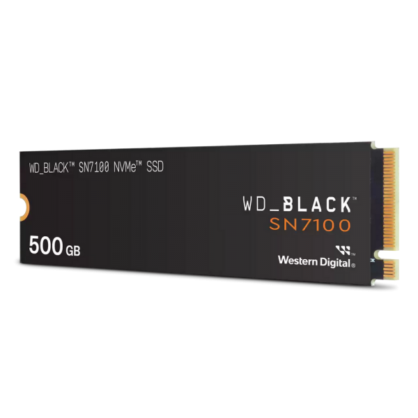 Твердотельный накопитель SSD Western Digital SSD SN7100 M2.2280 PCIe 4.0 500Gb, 6800MBs/5000MBs, TBW 300, WDS500G4X0E, 1 year