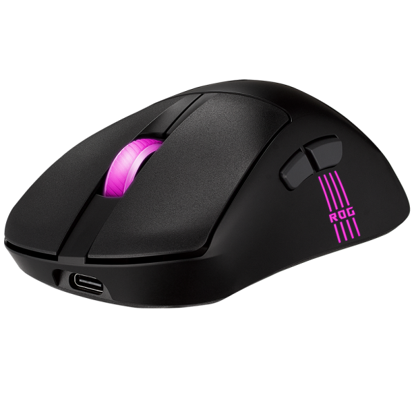 Мышь ASUS P722 ROG KERIS II ORIGIN/BLK 65g 42,000DPI Bluetooth 5.1 2.4GHz 7buttons