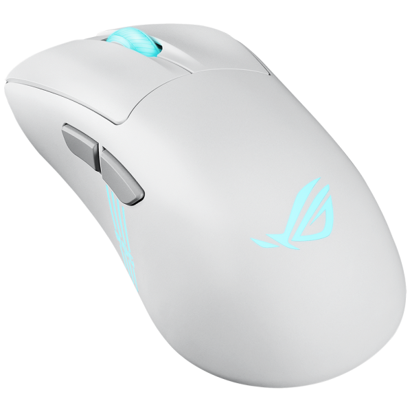 Мышь ASUS P722 ROG KERIS II ORIGIN/WHT 65g 42,000DPI Bluetooth 5.1 2.4GHz 7buttons
