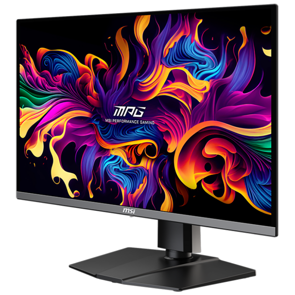 Монитор 26.5" MSI MPG 272URX QD-OLED QD-OLED, 3840x2160, 240Hz, 0,03ms, 250сd/m, 1500000:1, HDR10 | 2xHDMI(2.1), DP(2.1a), Type-C(PD-98W), 2xUSB3.2 | HAS, Swivel, InPSU, Vesa 100, Black