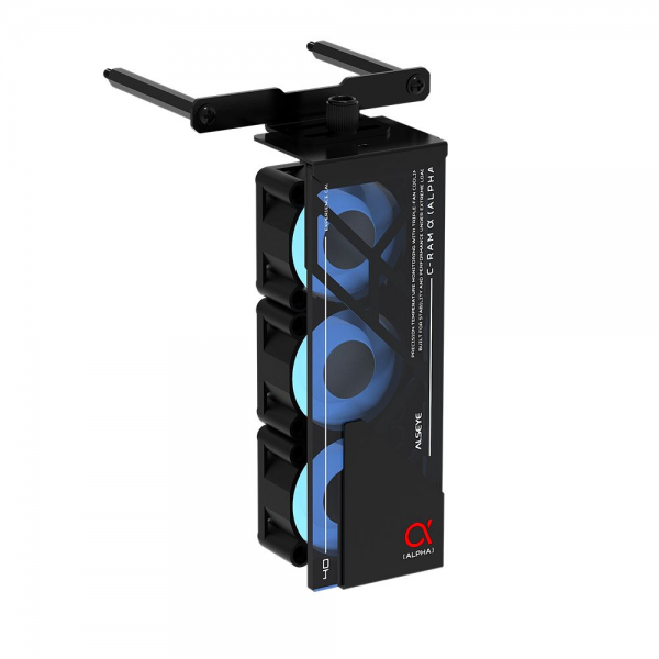 Вентилятор для процессора ALSEYE AS.03.08.0001 (C-RAM-Alpha-B) Product Size: 145.9 * 82 * 38.3mm Number of fans: 3 Size: 40 * 40 * 20mm Material: 1mm SPCC thick sheet metal Surface treatment: Powder coated black on the surface Box: Black Leaf: Milk white