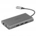 Концентратор Dahua 9-in-1 Docking station 9 in 1 USB 3.1 Type-C to USB 3.0 + HDMI + RJ45 + VGA + SD/TF +PD Docking Stat