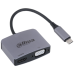 Концентратор Dahua 2-in-1 Adapter USB 3.1 Type-C to HDMI + VGA Docking Station