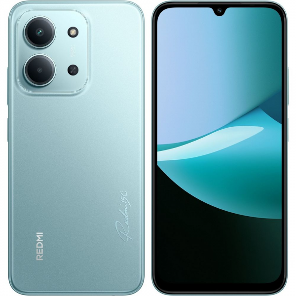 Смартфон Redmi 15C 4+256Gb зеленый (MZB0LLURU)