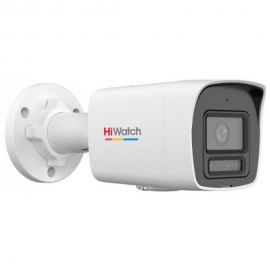 Камера видеонаблюдения Hiwatch 2Мп IP-камера ColorVu HiWatch DS-I250L(D) (2.8mm) c гибридной смарт-подсветкой
