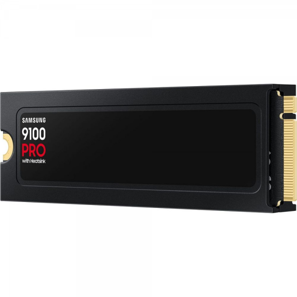 Твердотельный накопитель SSD Samsung M.2 2280 1TB Samsung 9100 PRO Black Client SSD PCIe Gen5x4 with NVMe, 14700/13300, IOPS 1850/2600K, MTBF 1.5M, 3D NAND, 1024MB, 600TBW, 0,33DWPD, RTL