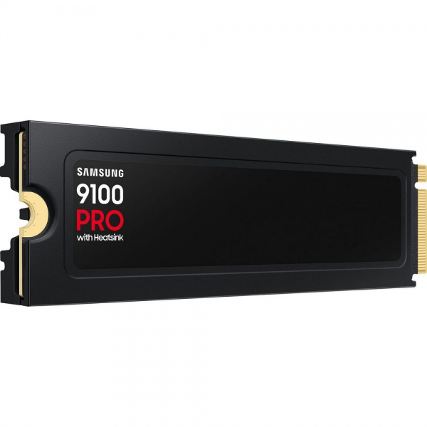 Твердотельный накопитель SSD Samsung M.2 2280 1TB Samsung 9100 PRO Black Client SSD PCIe Gen5x4 with NVMe, 14700/13300, IOPS 1850/2600K, MTBF 1.5M, 3D NAND, 1024MB, 600TBW, 0,33DWPD, RTL