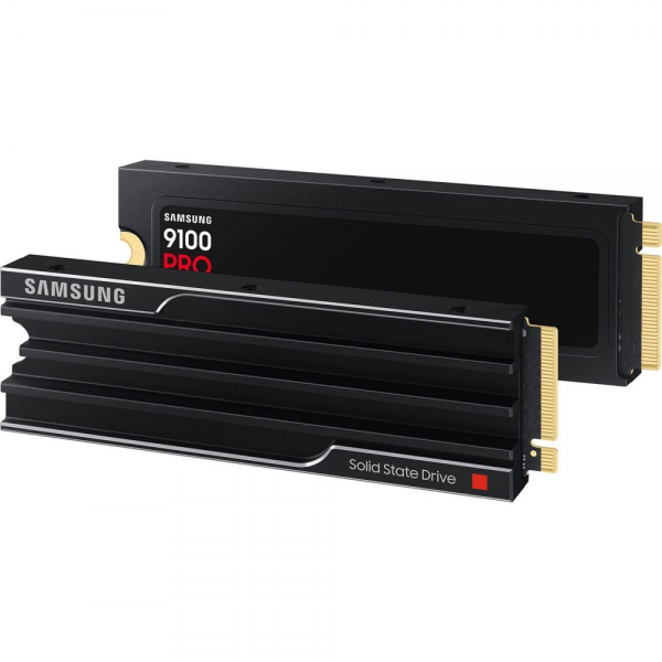 Твердотельный накопитель SSD Samsung M.2 2280 1TB Samsung 9100 PRO Black Client SSD PCIe Gen5x4 with NVMe, 14700/13300, IOPS 1850/2600K, MTBF 1.5M, 3D NAND, 1024MB, 600TBW, 0,33DWPD, RTL