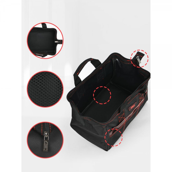 Сумка для инструментов Deli DL430903 "Black Edition"