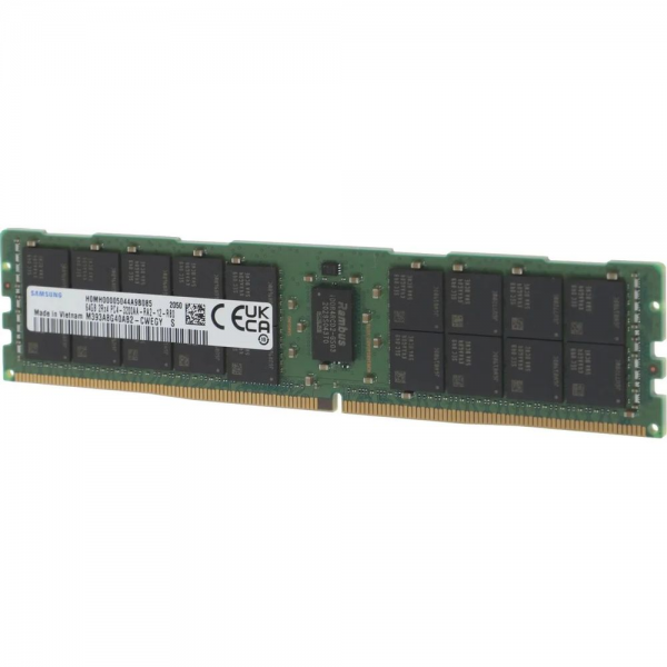 Модуль памяти 64GB Samsung DDR4 M393A8G40AB2-CWE PULL 3200MHz 2Rx4 RDIMM Registred ECC